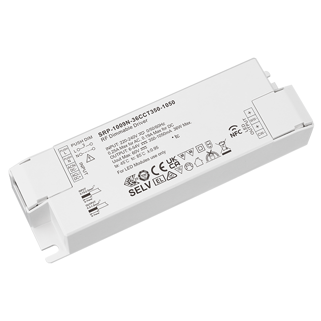 35W 2CH RF NFC Enabled LED Driver (Constant Current) SRP-1009N-36CCT350-1050 - Görsel 5