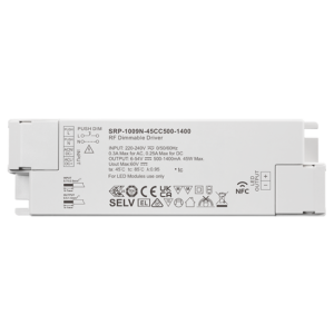 45W RF NFC Enabled LED Driver (Constant Current) SRP-1009N-45CC500-1400