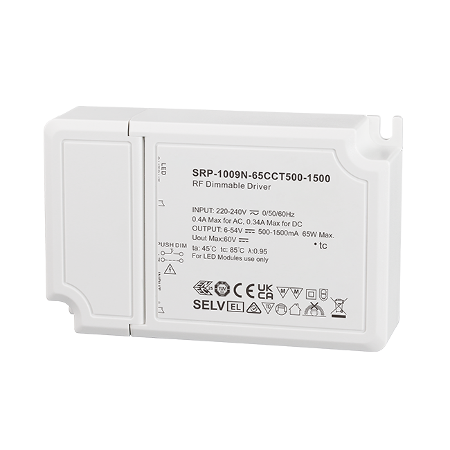 65W 2CH RF NFC Enabled LED Driver (Constant Current) SRP-1009N-65CCT500-1500 - Görsel 4