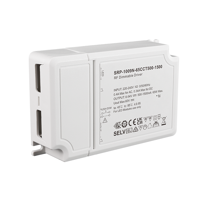 65W 2CH RF NFC Enabled LED Driver (Constant Current) SRP-1009N-65CCT500-1500 - Görsel 6