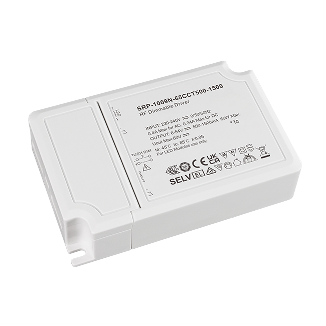 65W 2CH RF NFC Enabled LED Driver (Constant Current) SRP-1009N-65CCT500-1500 - Görsel 8