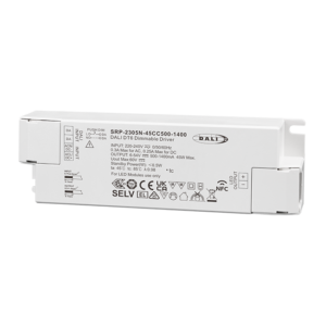 45W NFC Programmable DALI DT6 LED Driver (Constant Current) SRP-2305N-45CC500-1400