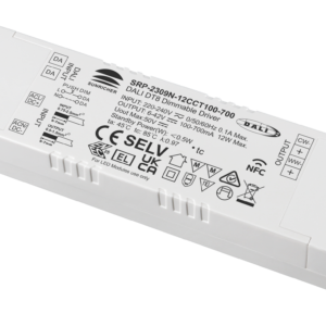 12W NFC Programmable DALI DT8 LED Driver (Constant Current) SRP-2309N-12CCT100-700