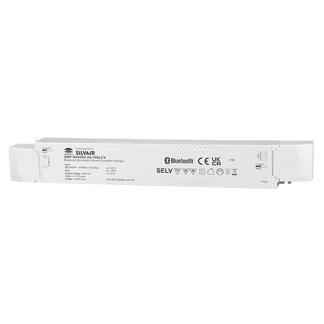 100W 24V BLE Dimmable LED Driver SRP-SV9105-24-100LCV