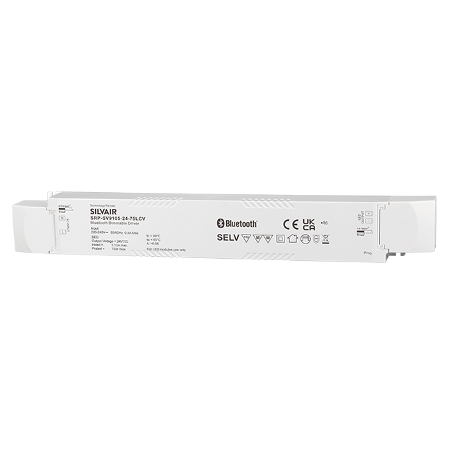 75W 24V BLE Dimmable LED Driver SRP-SV9105-24-75LCV