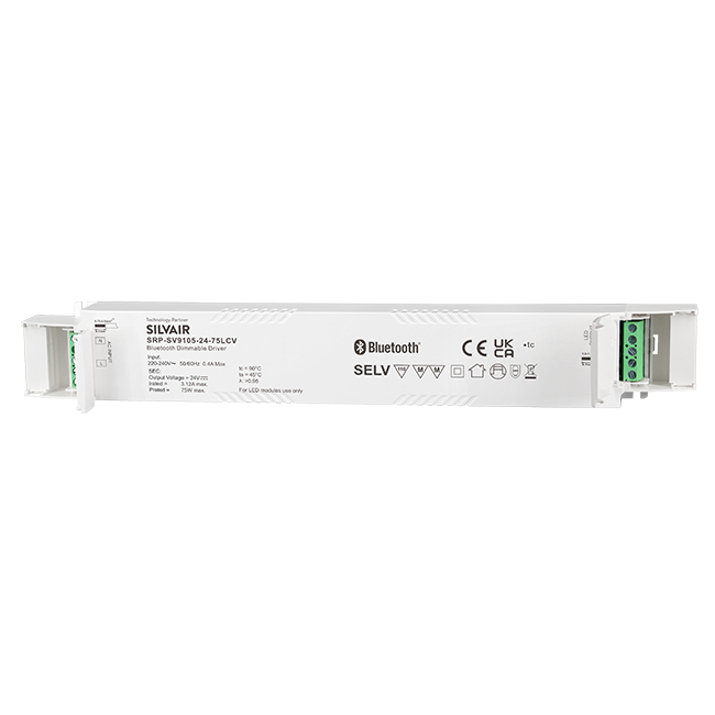 75W 24V BLE Dimmable LED Driver SRP-SV9105-24-75LCV - Görsel 2