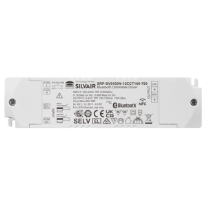 15W 2CH BLE NFC Enabled LED Driver (Constant Current) SRP-SV9105N-15CCT100-700