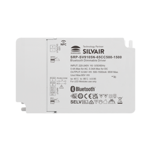 65W 1CH BLE NFC Enabled LED Driver (Constant Current) SRP-SV9105N-65CC500-1500