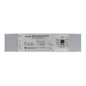 200W 4 Channels 24VDC DALI DT6 LED Constant Voltage Driver SRPC-2305-24-200CVF